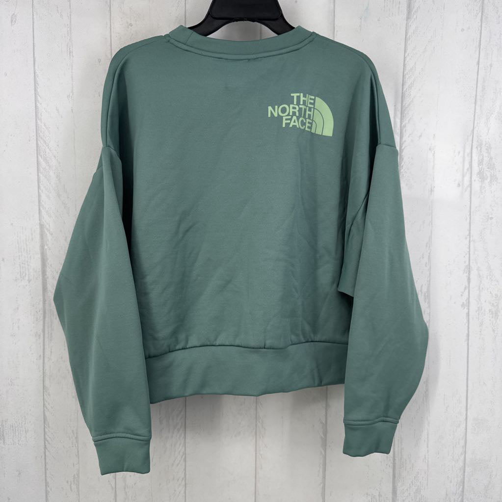 M l/s oversized crop pullover