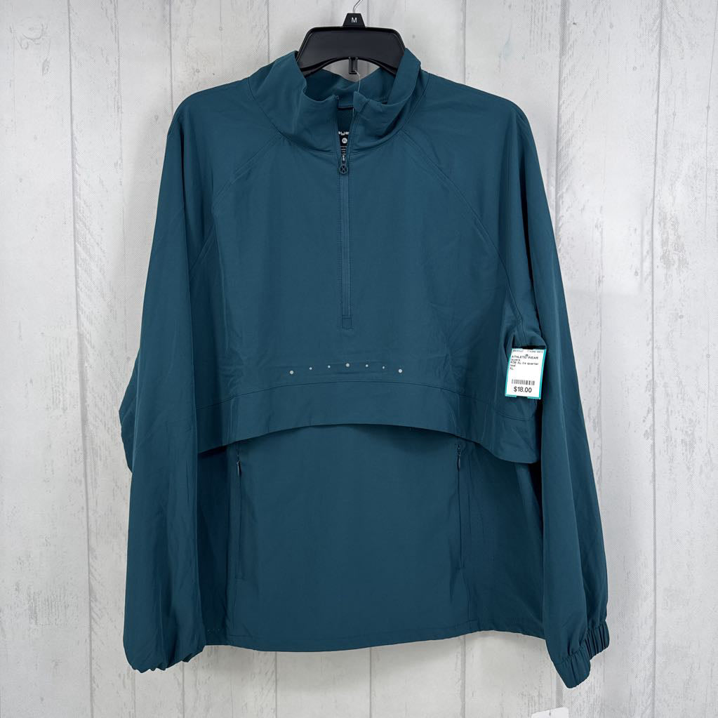 R36 XL l/s quarter zip top