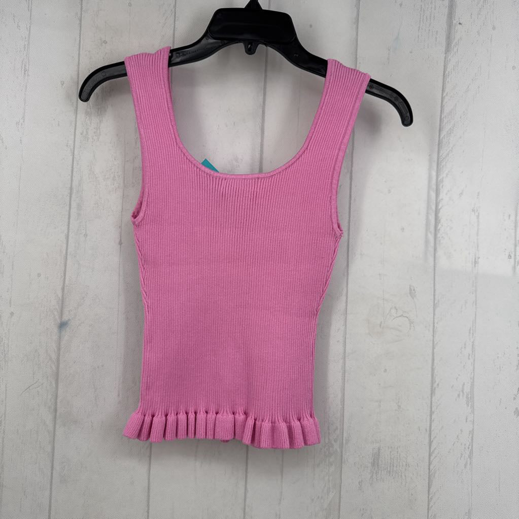 S ribbed knit tank