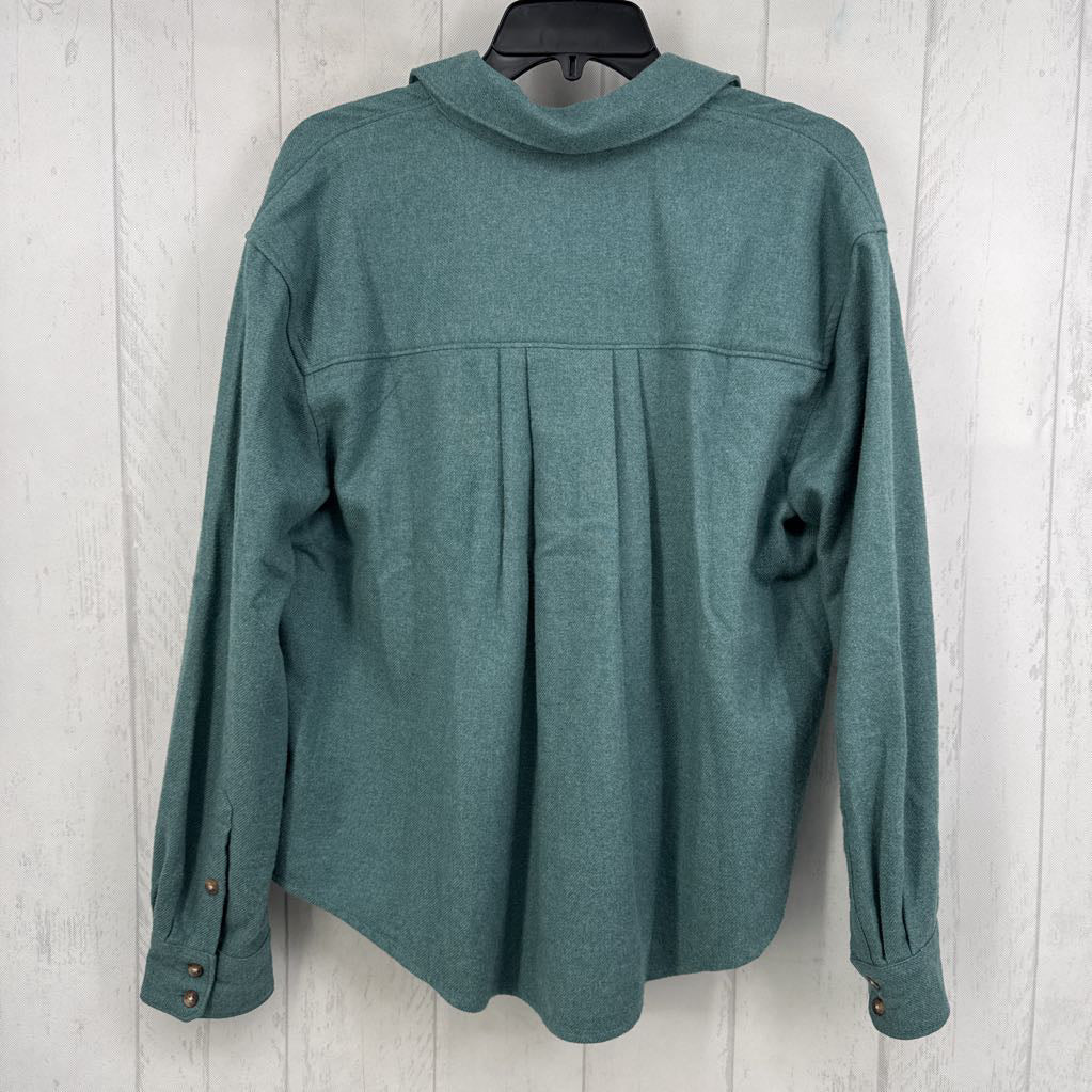 M button down l/s top