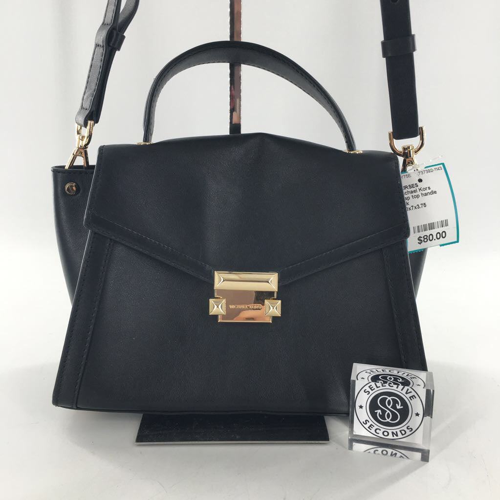 flap top handle satchel