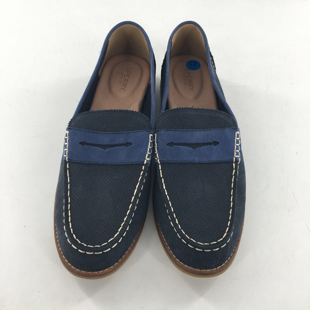 12 reptilian patterned penny loafers