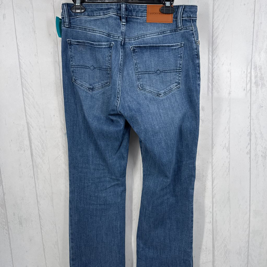 8 straight leg jeans