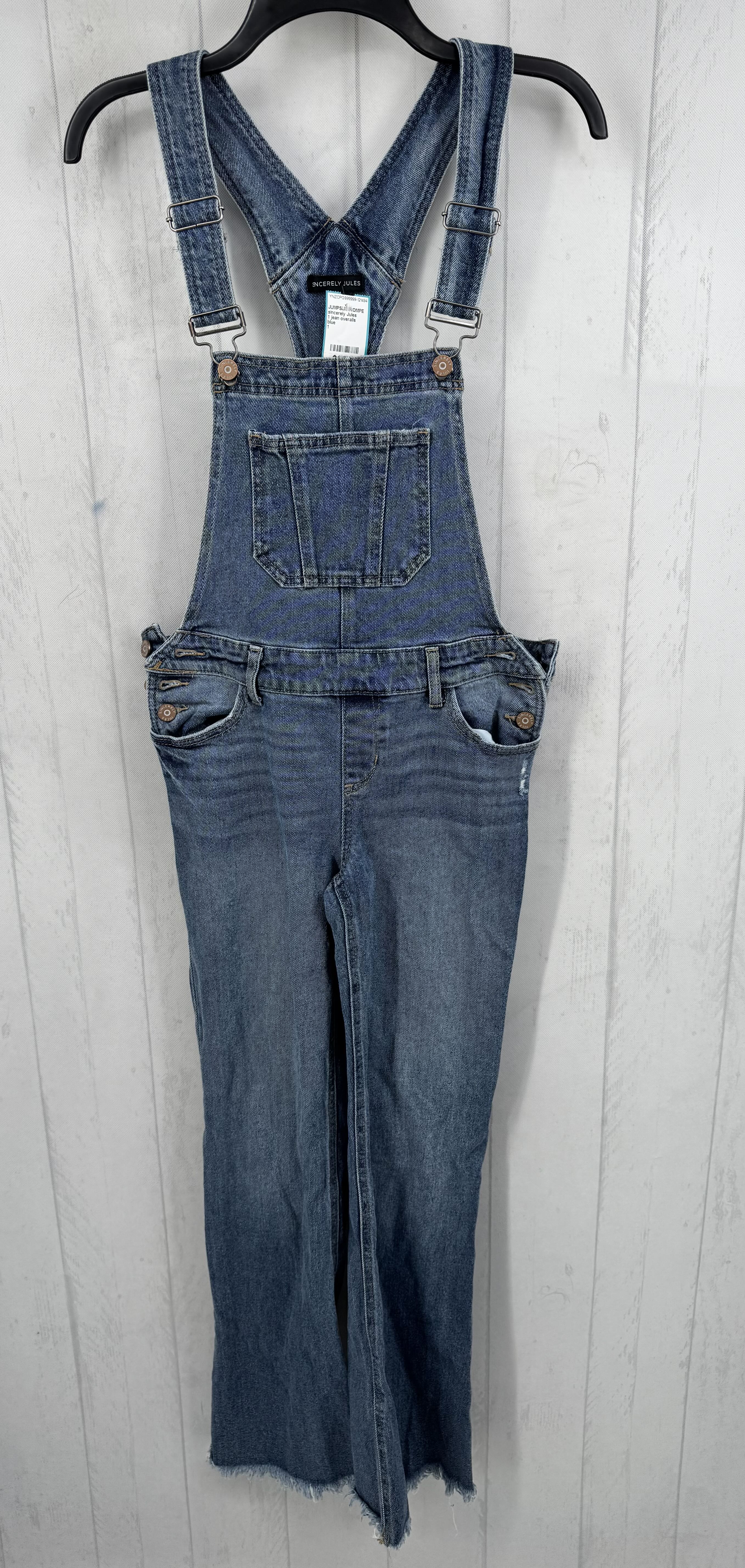 1 jean overalls