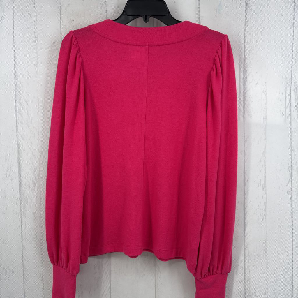 S v-neck l/s top