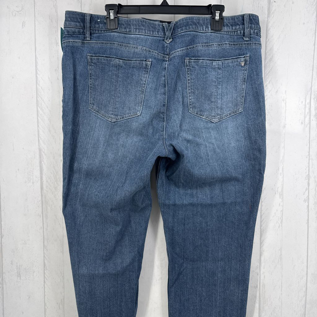 18 wide leg capris