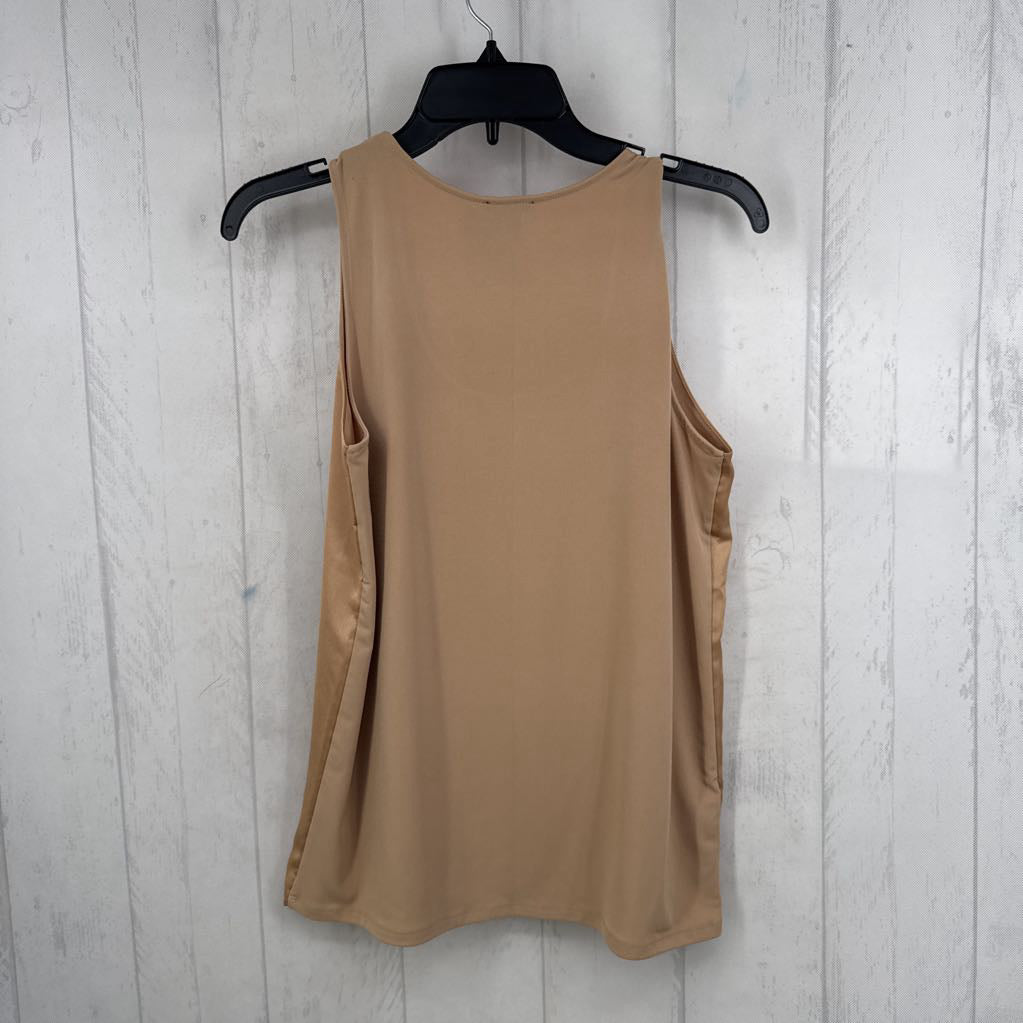 XS silky front scoop neck tank