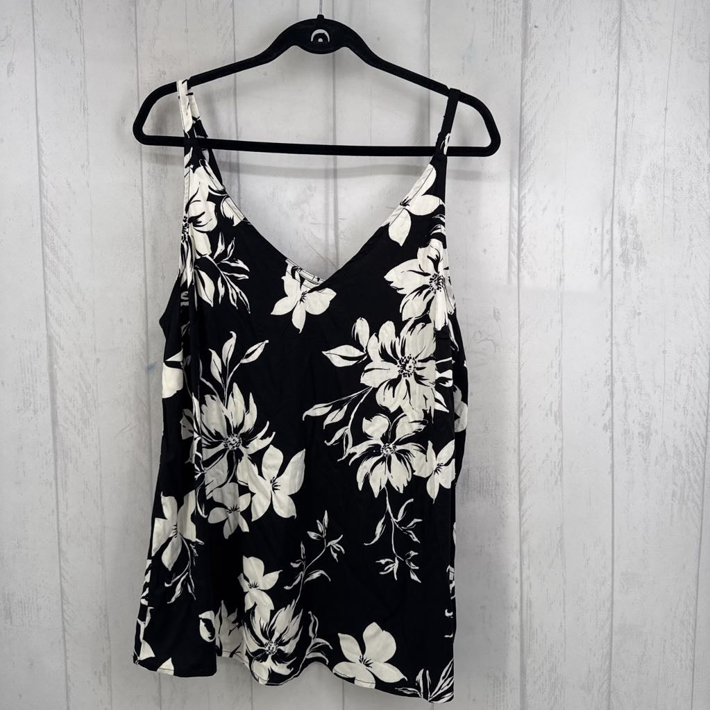 14/16 flo print flowy tank
