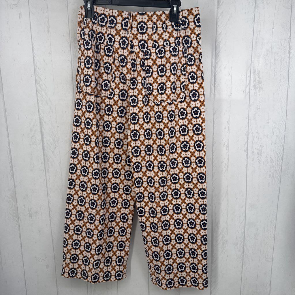 30 flo print wide leg pant