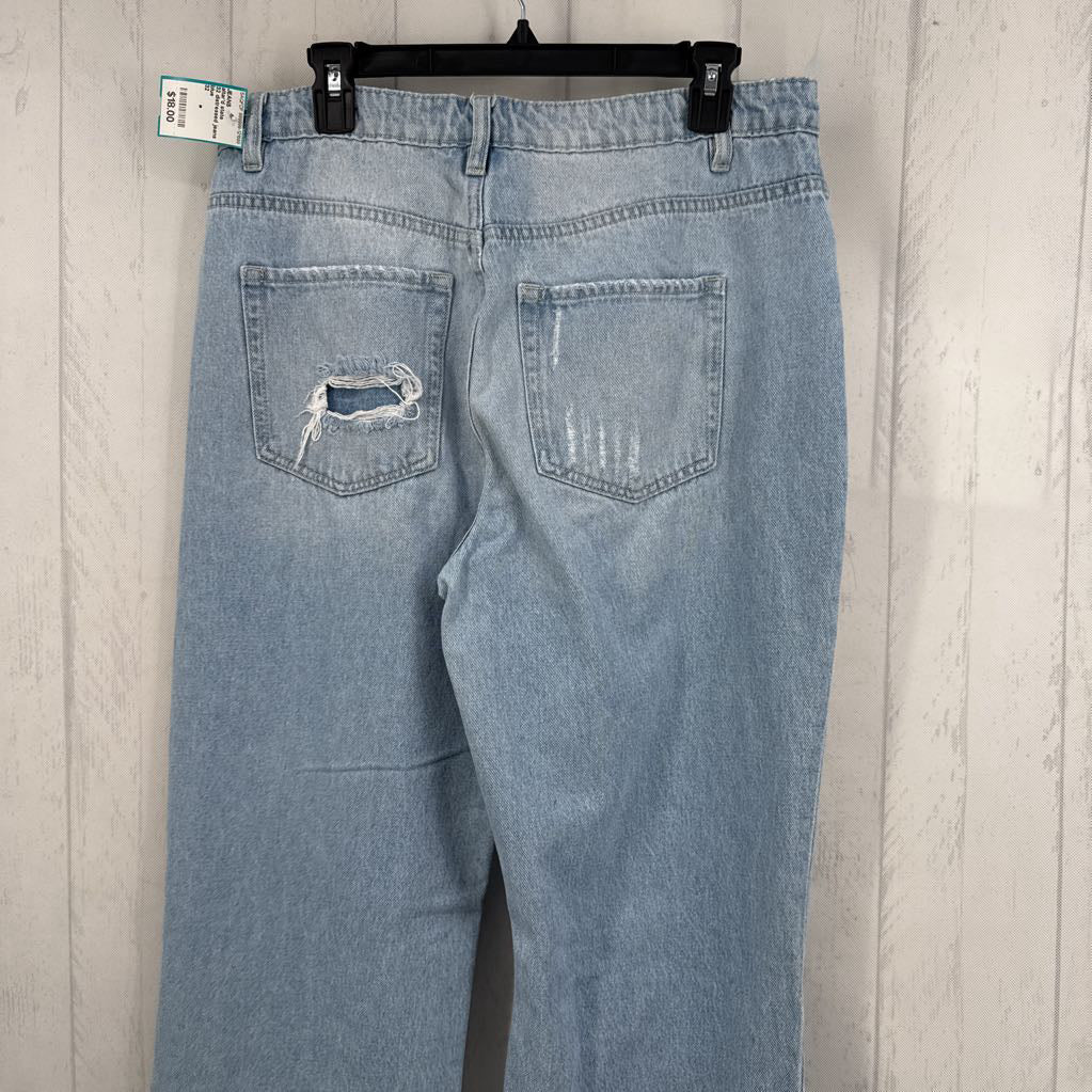 32 distressed jeans