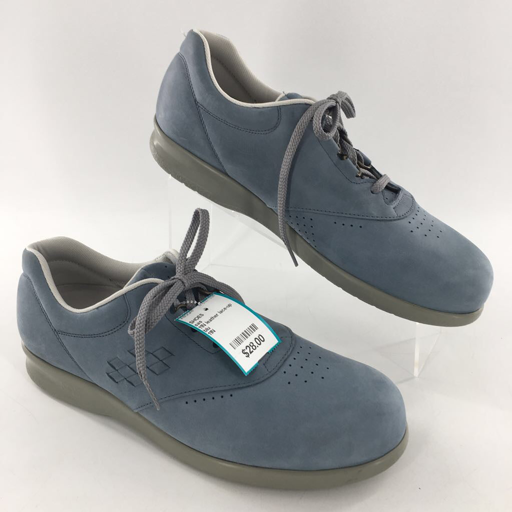 11N leather lace-up shoes