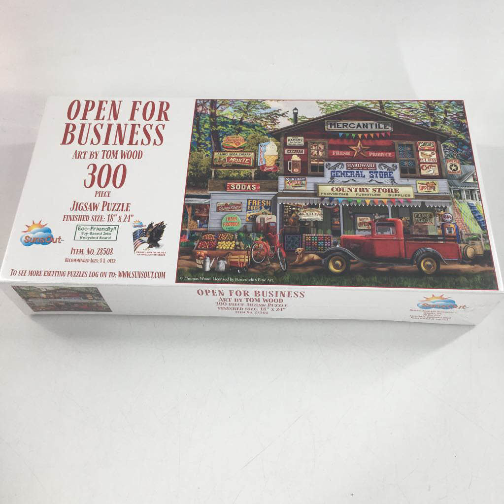 300 pc puzzle-open for business