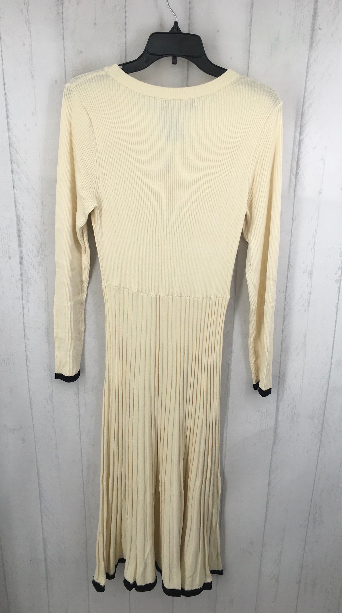 XL rib knit l/s dress