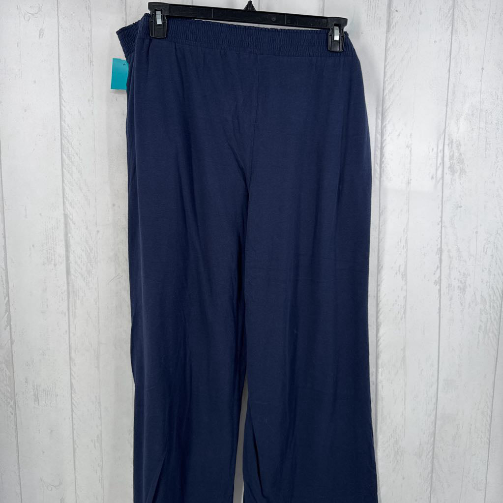 1X pull-on wide leg pant