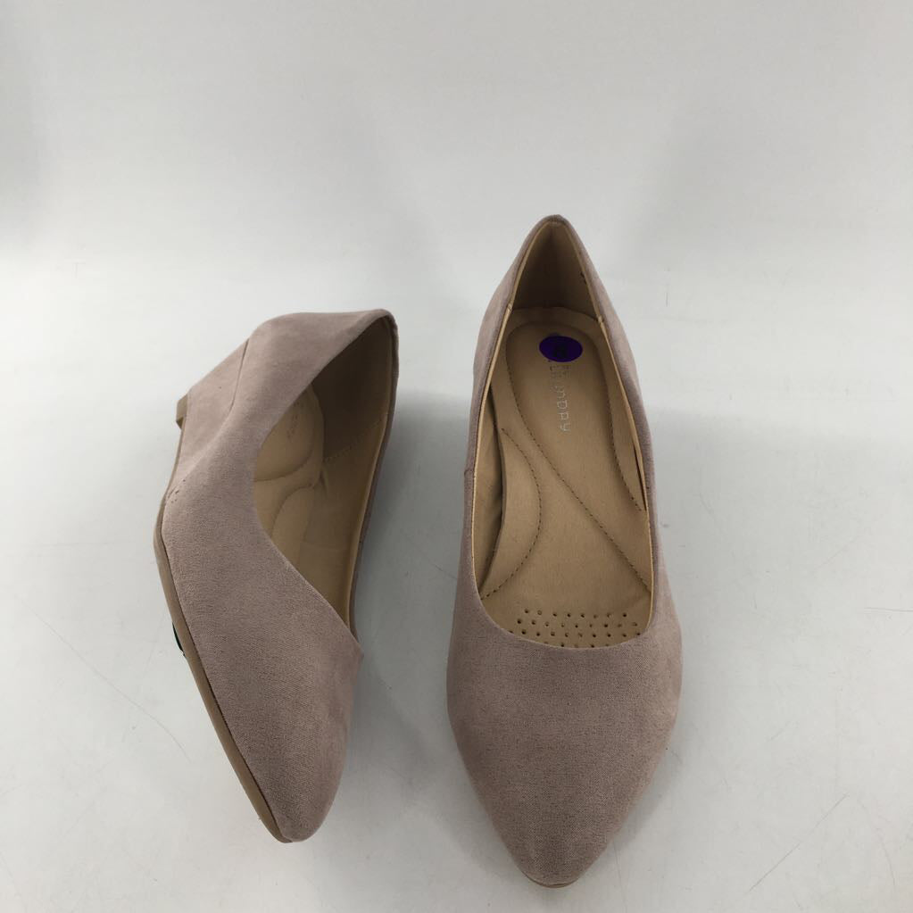 8 wedge heel slip-ons