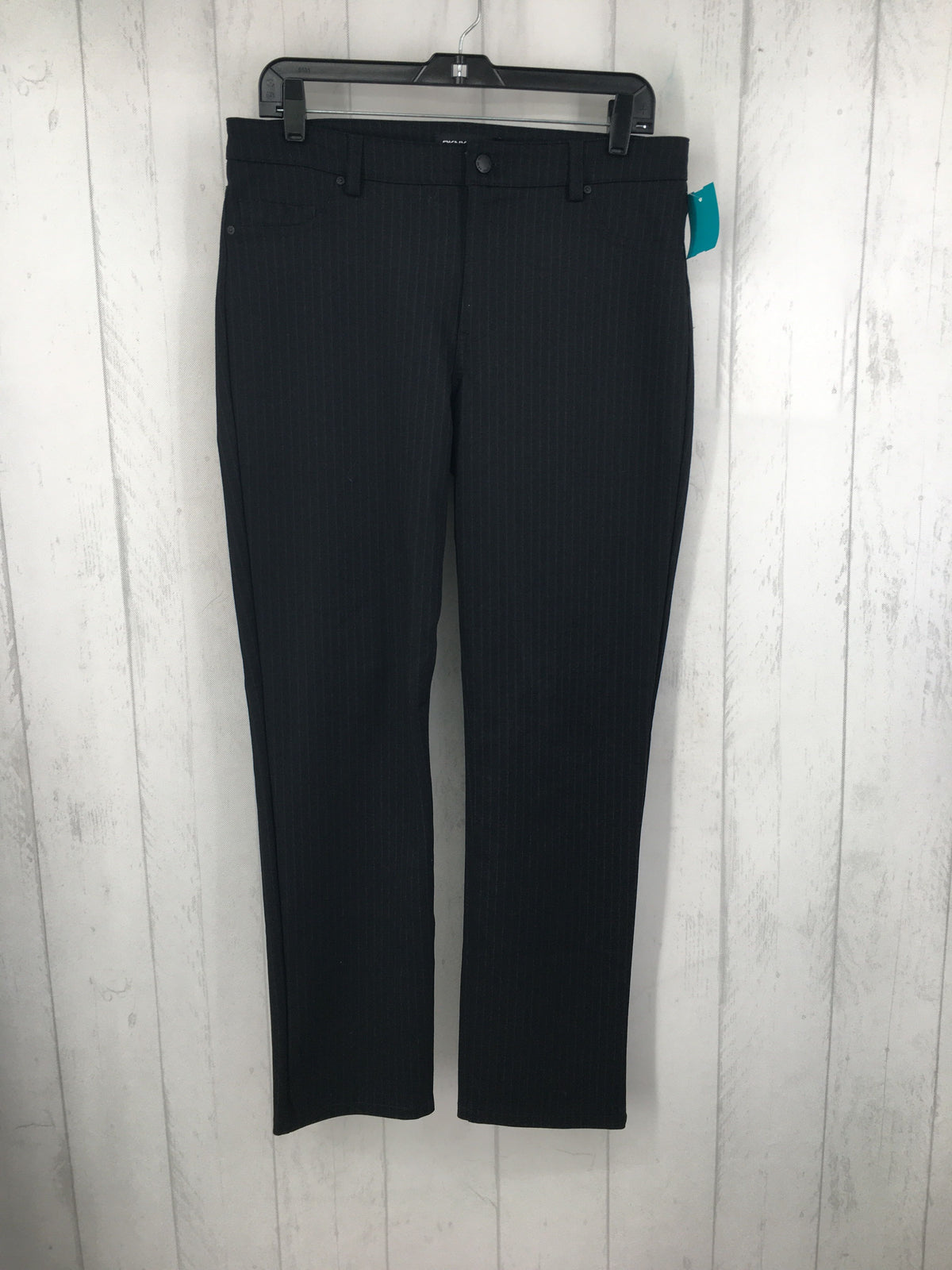 M pinstripe straight leg pant