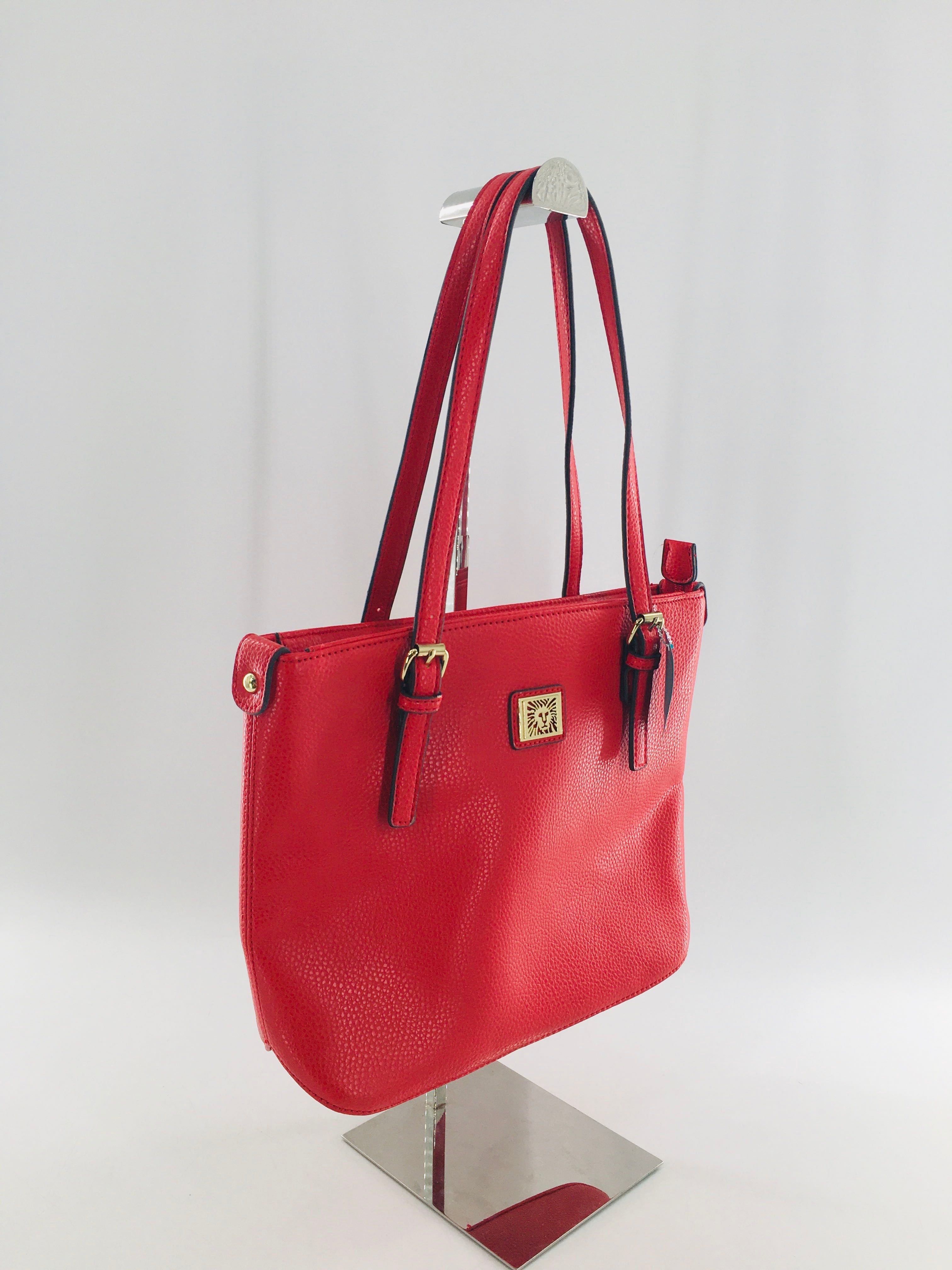 pebbled leather tote