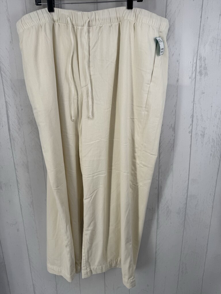 R60 XXL wide leg twill pant