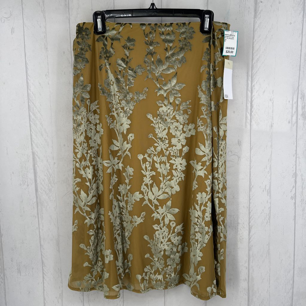 M flo jacquard skirt