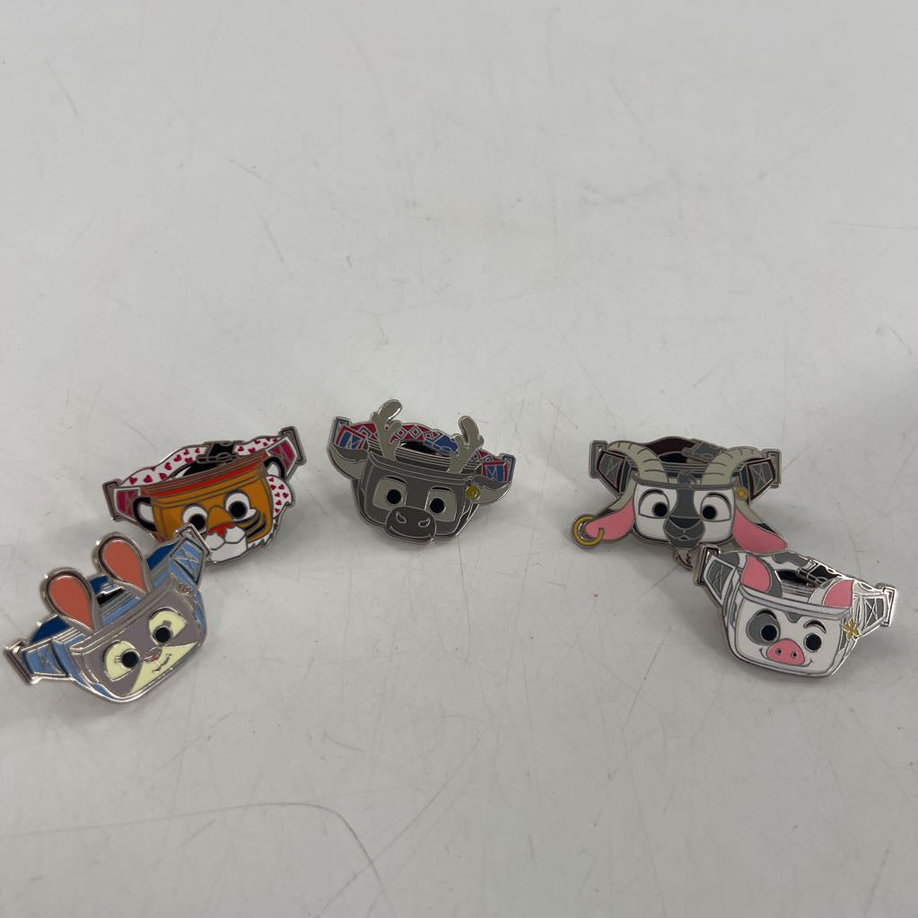 disney backpack pins set of 5