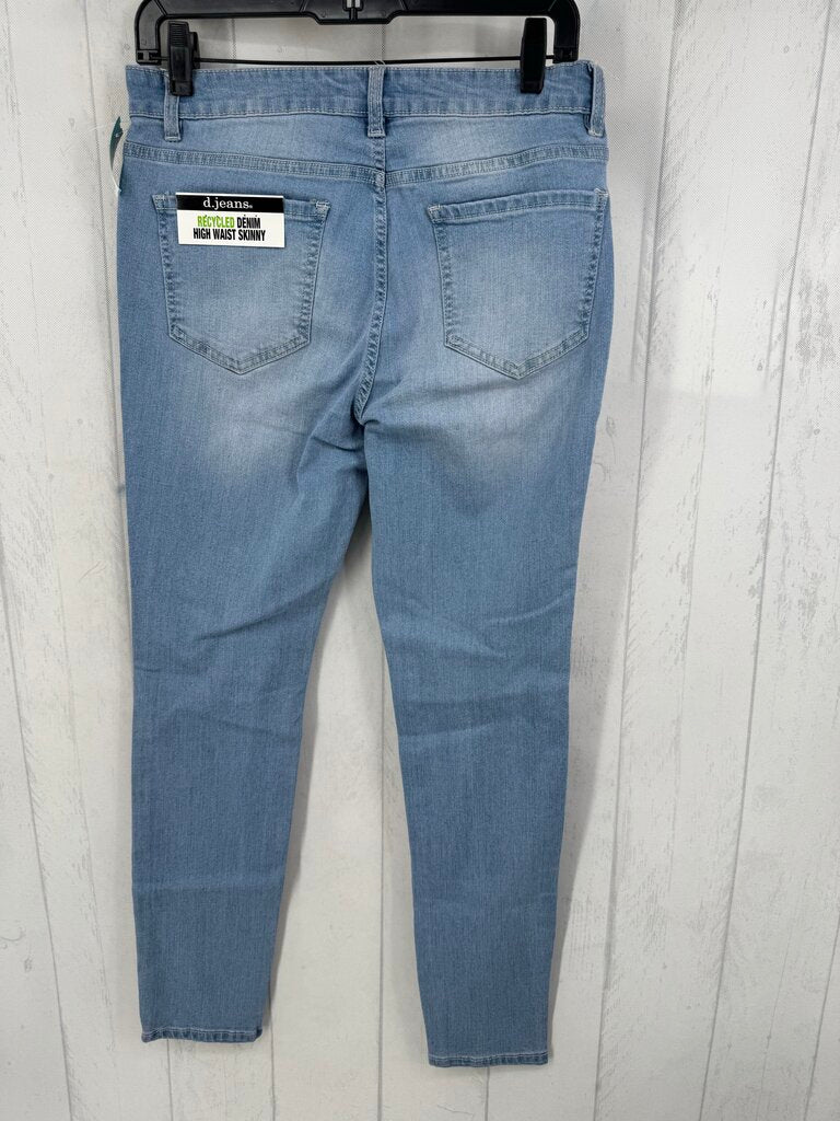 8 hi-rise skinny jean