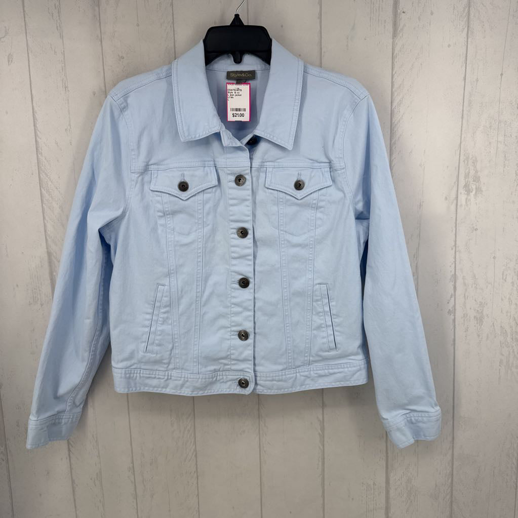 L jean jacket