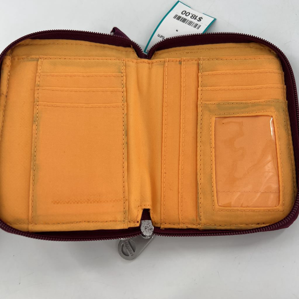 sm zip around turn lock flap wallet/crossbody