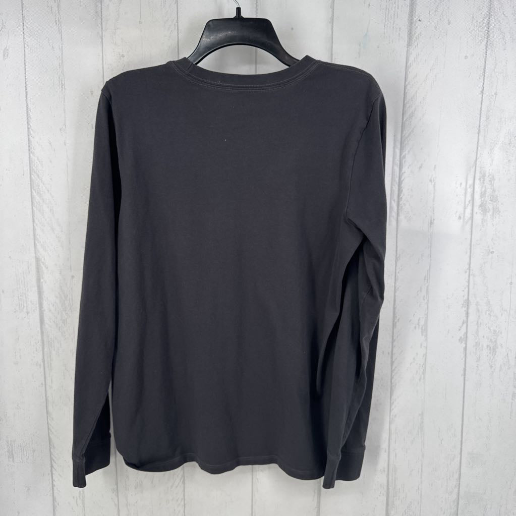 L graphic l/s tee-pumpkin