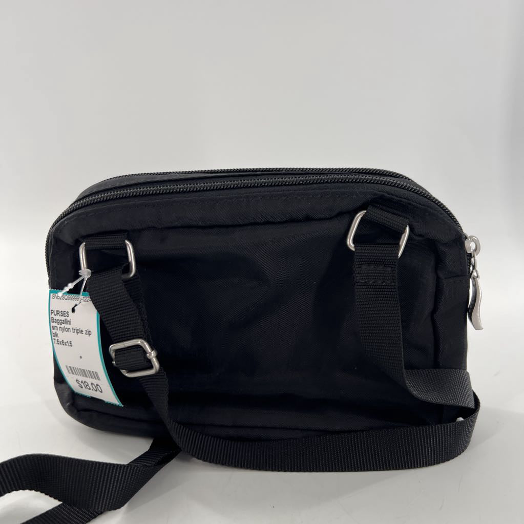 sm nylon triple zip crossbody