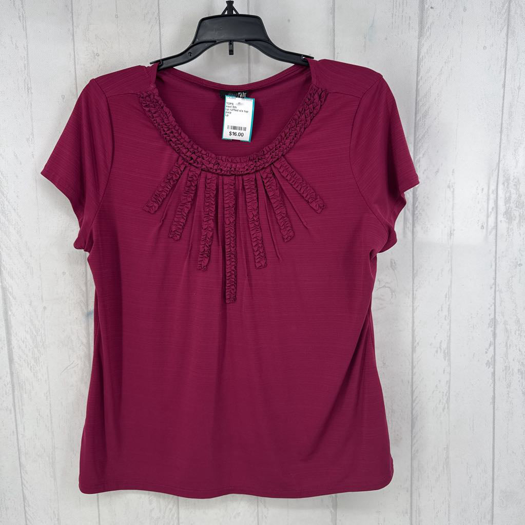 Lp ruffled s/s top