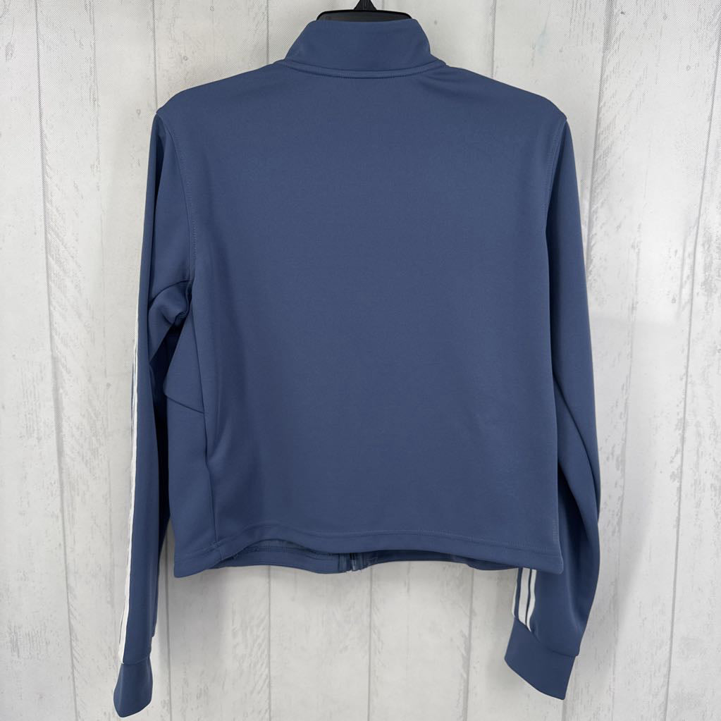 M three striped zip-up jacket