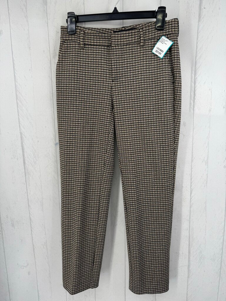 2 plaid trouser