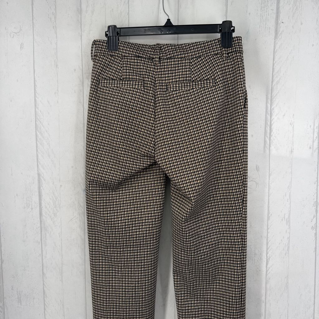 2 plaid trouser
