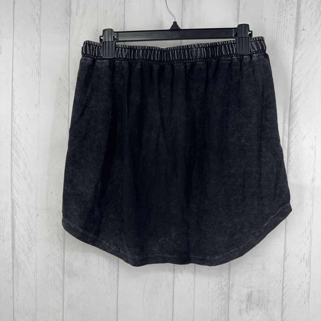 S pull-on stretch knit skirt