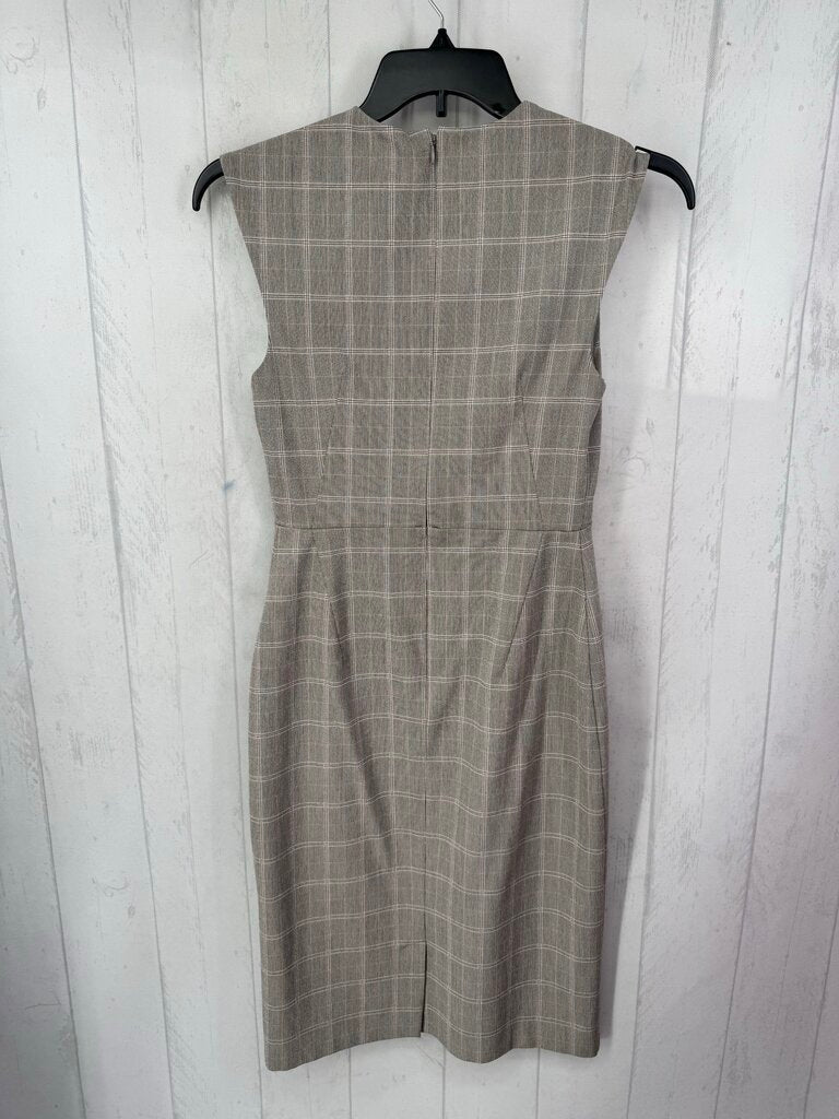 S plaid slvls dress