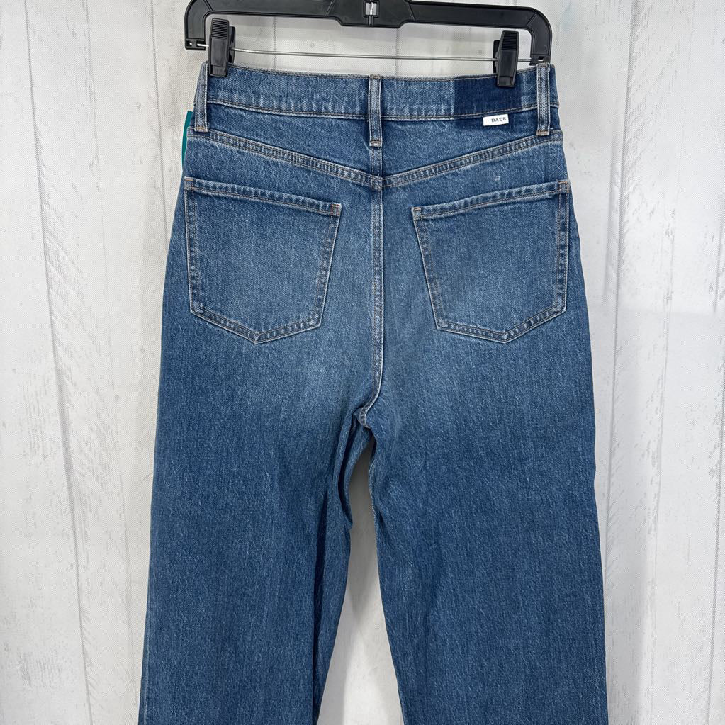 27 straight leg cuffed jean