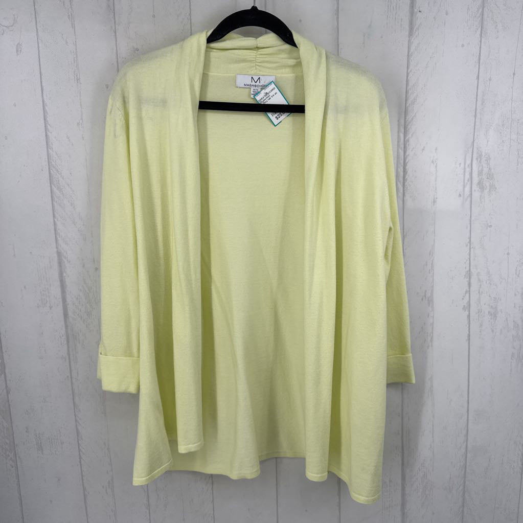 M cozy tab 3/4 slv cardi