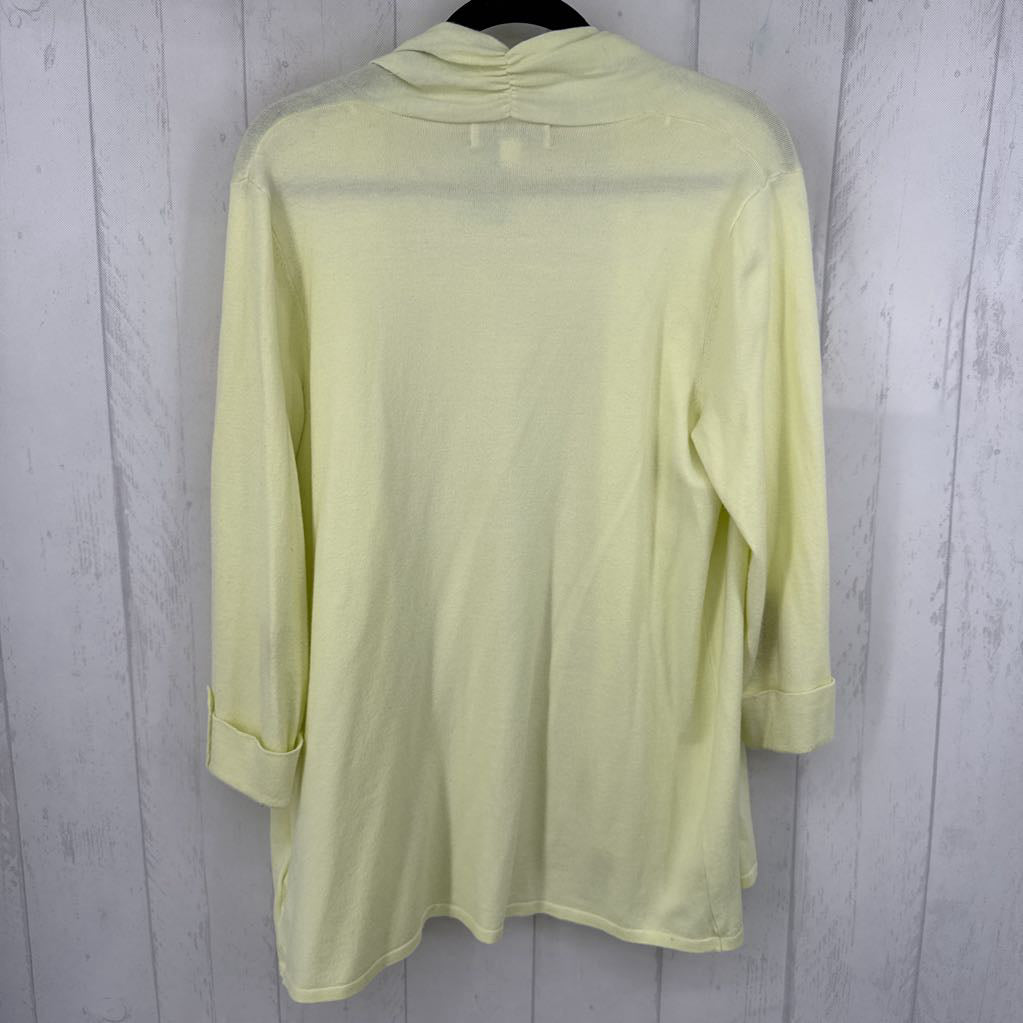 M cozy tab 3/4 slv cardi