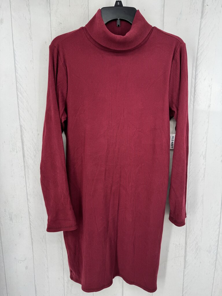 XLt ribbed t-neck l/s dress