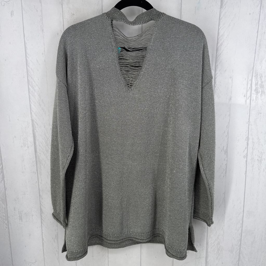 22/24 woven sweater