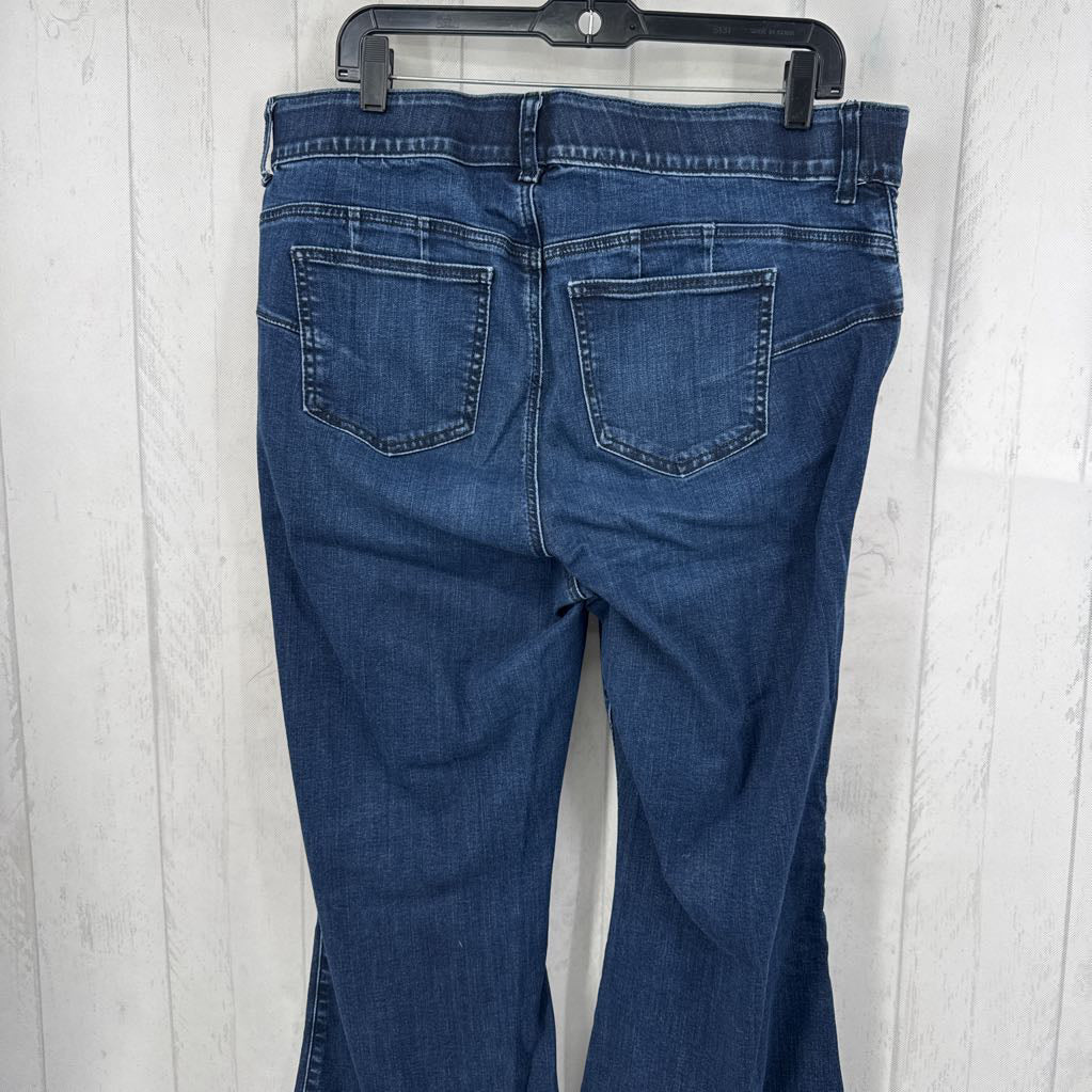 16 flare leg jean
