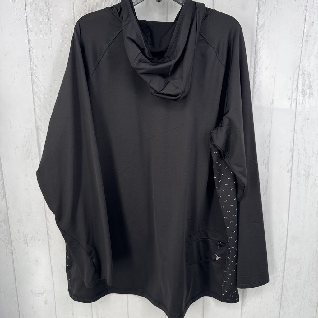 3X hooded pullover