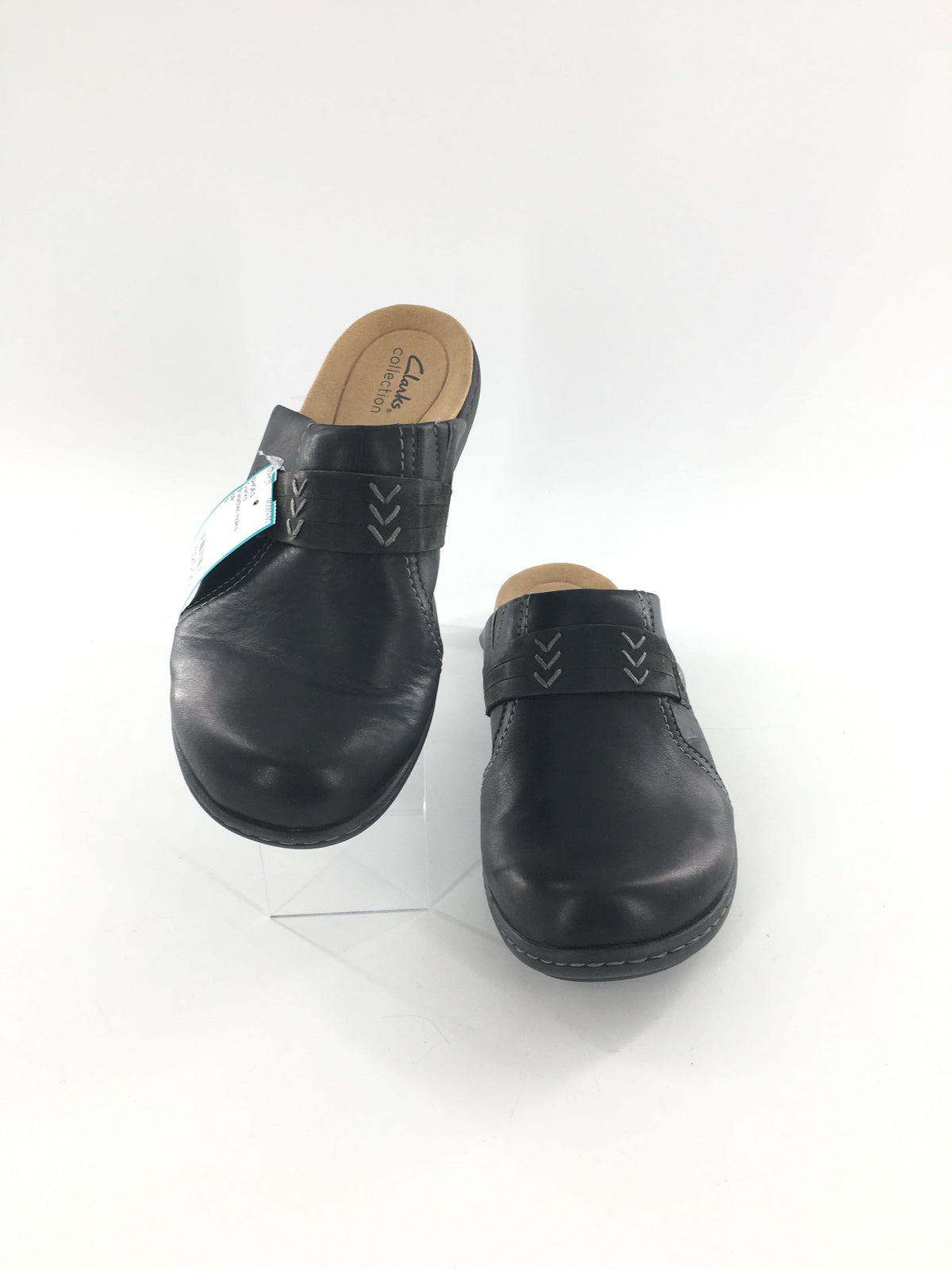 9 leather mules