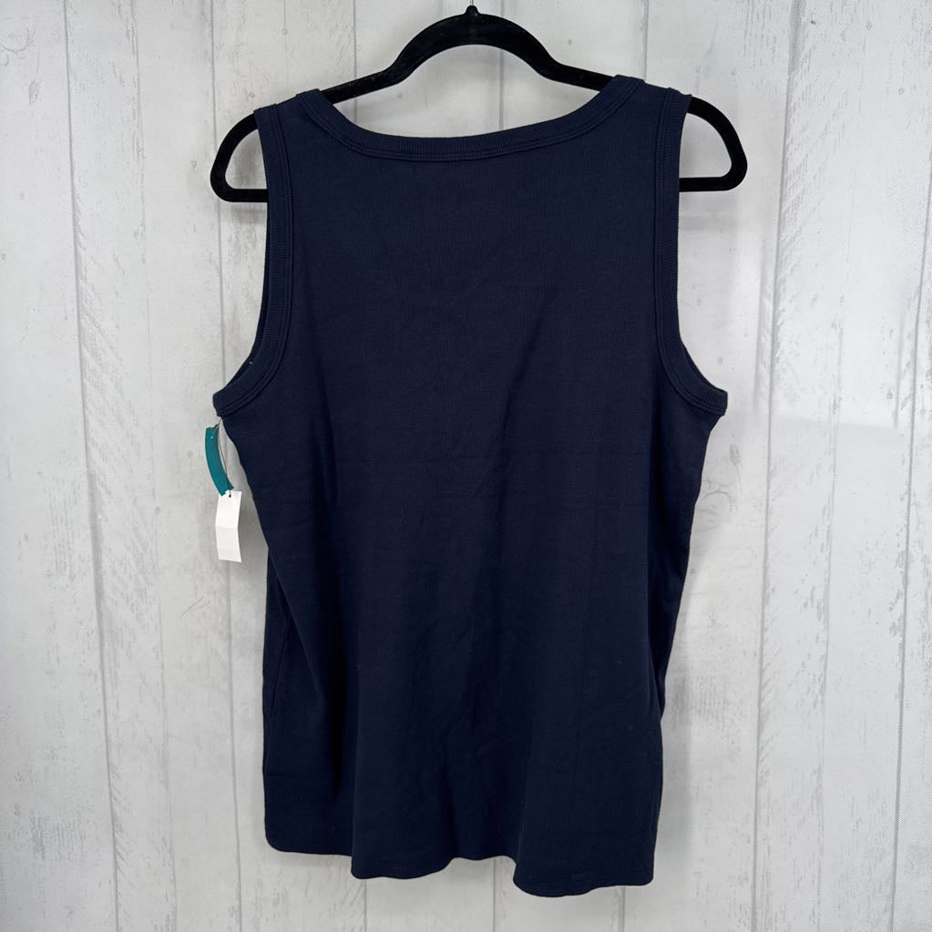 1X ribbed tank