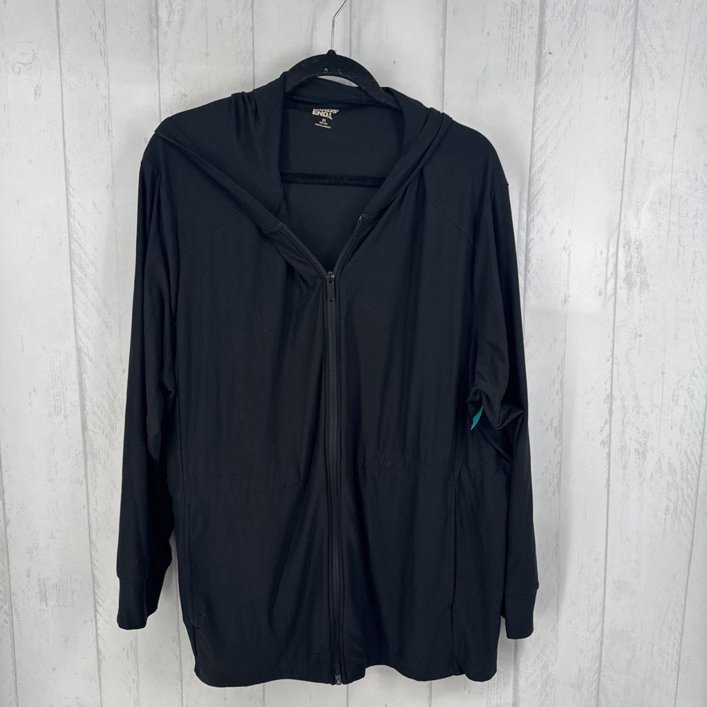 2X full-zip sweatshirt