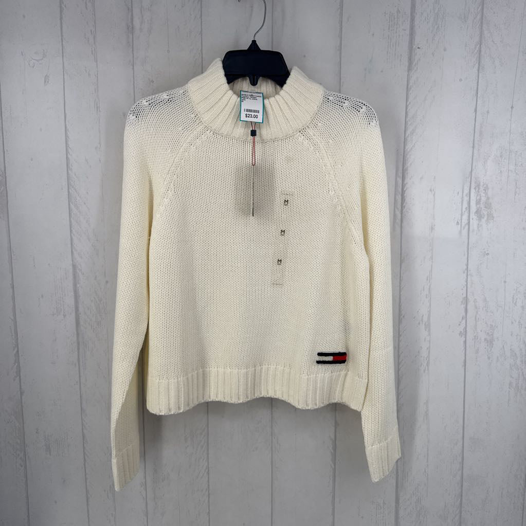 R69 M l/s mock neck sweater