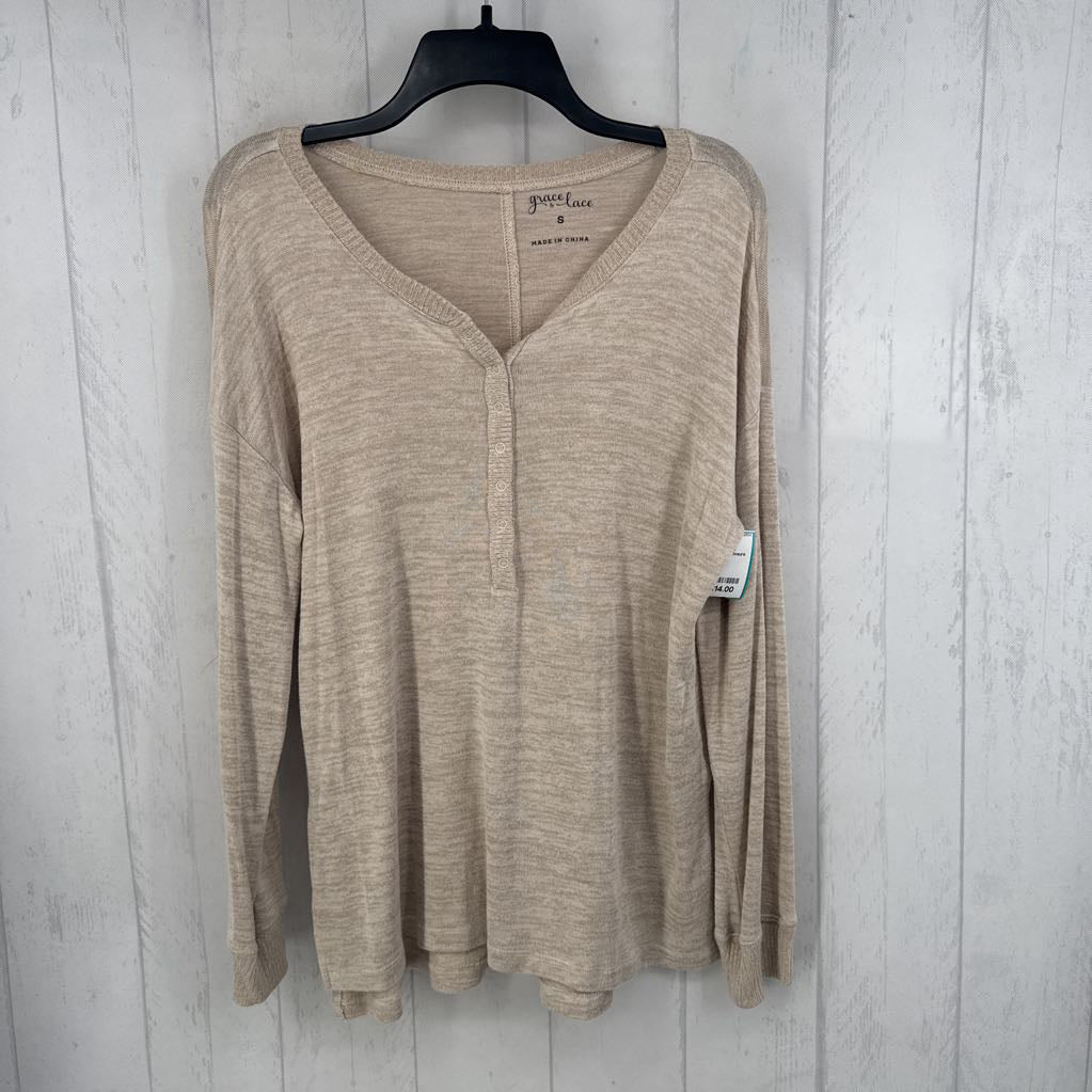 S l/s snap closure top