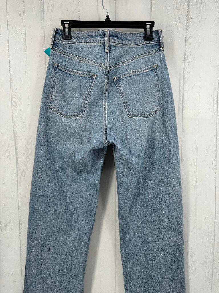 4 hi-rise curvy fit wide leg jean
