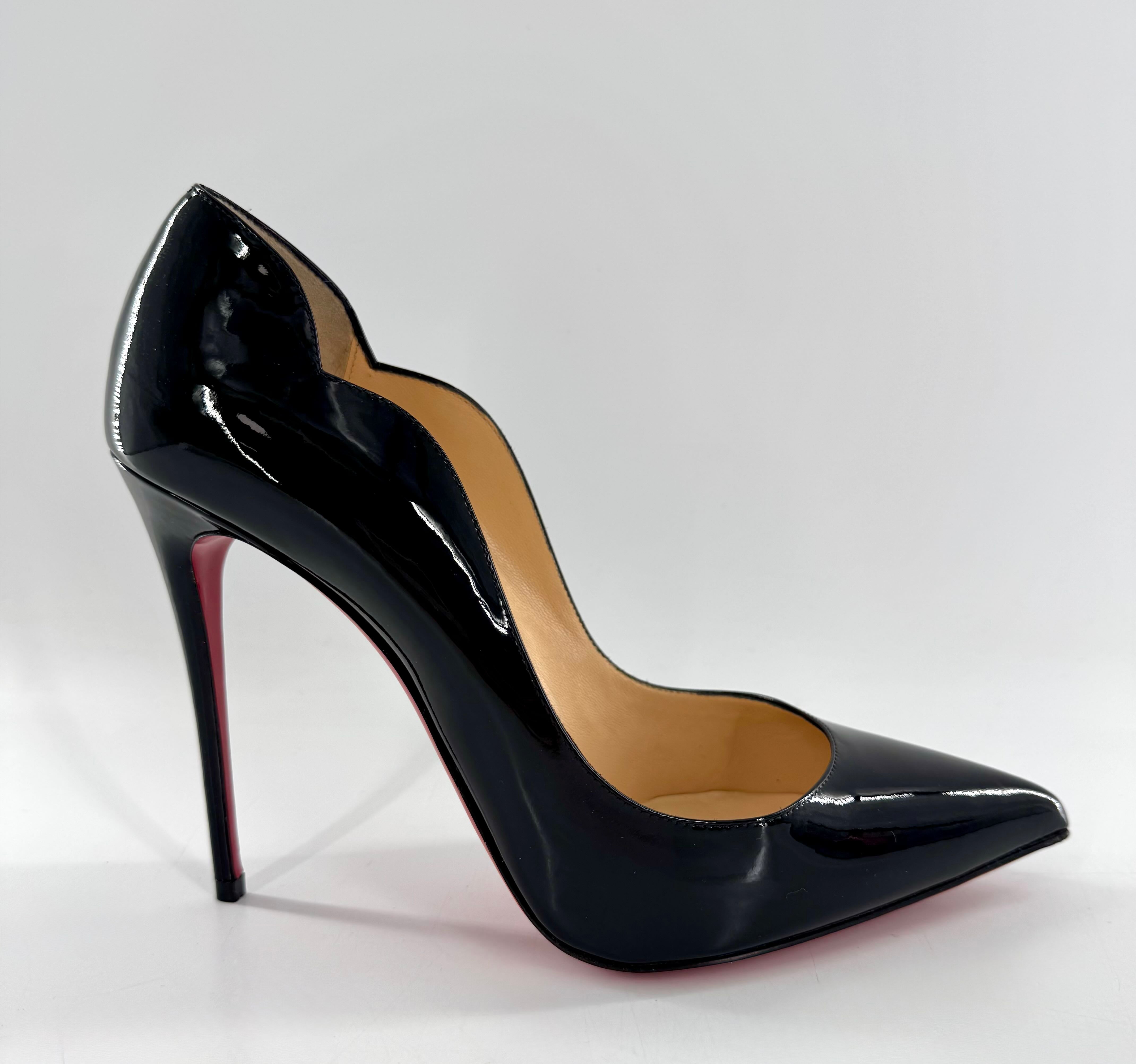 9/9.5 patent pointed toe stiletto pumps