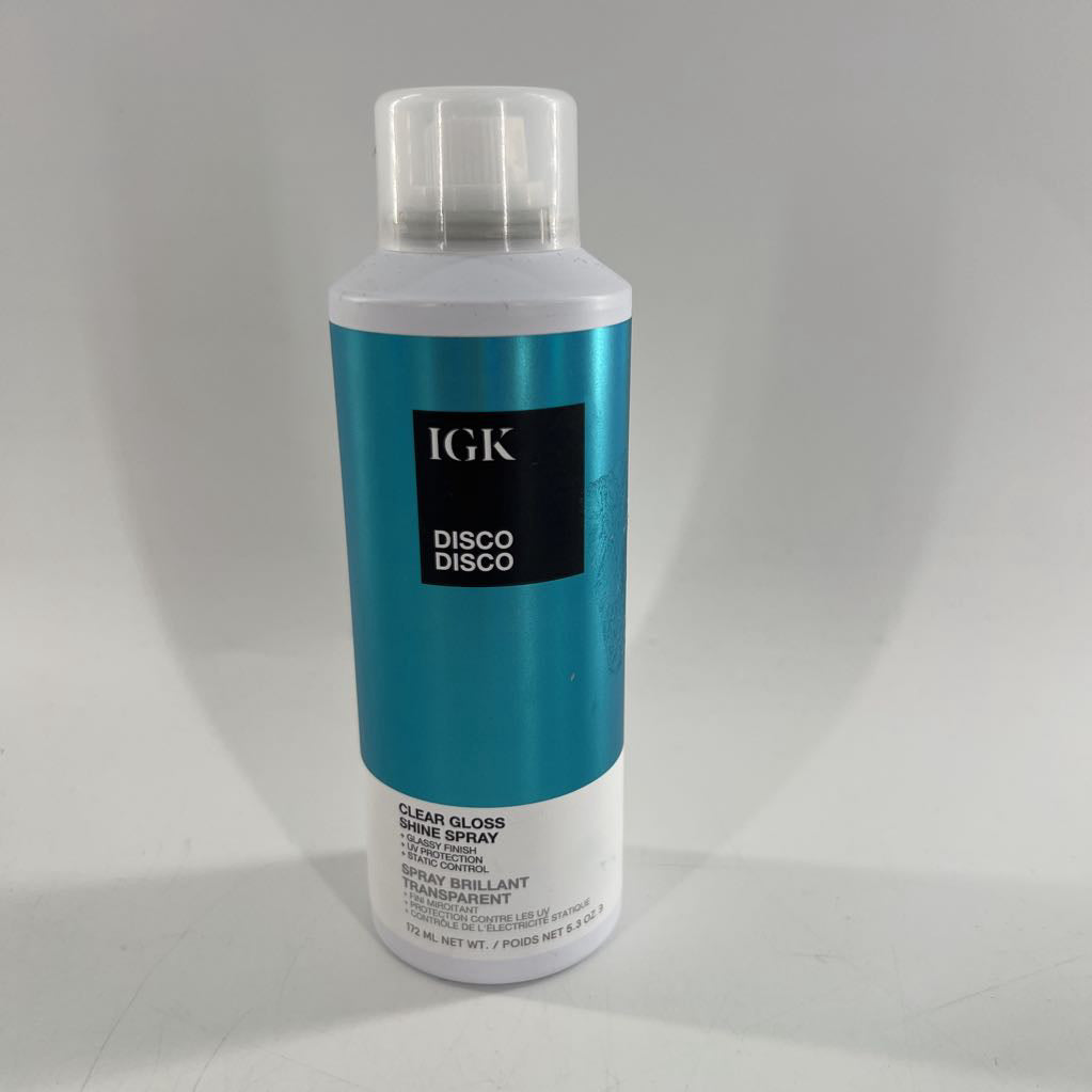 IGK Disco Disco clear gloss shine spray